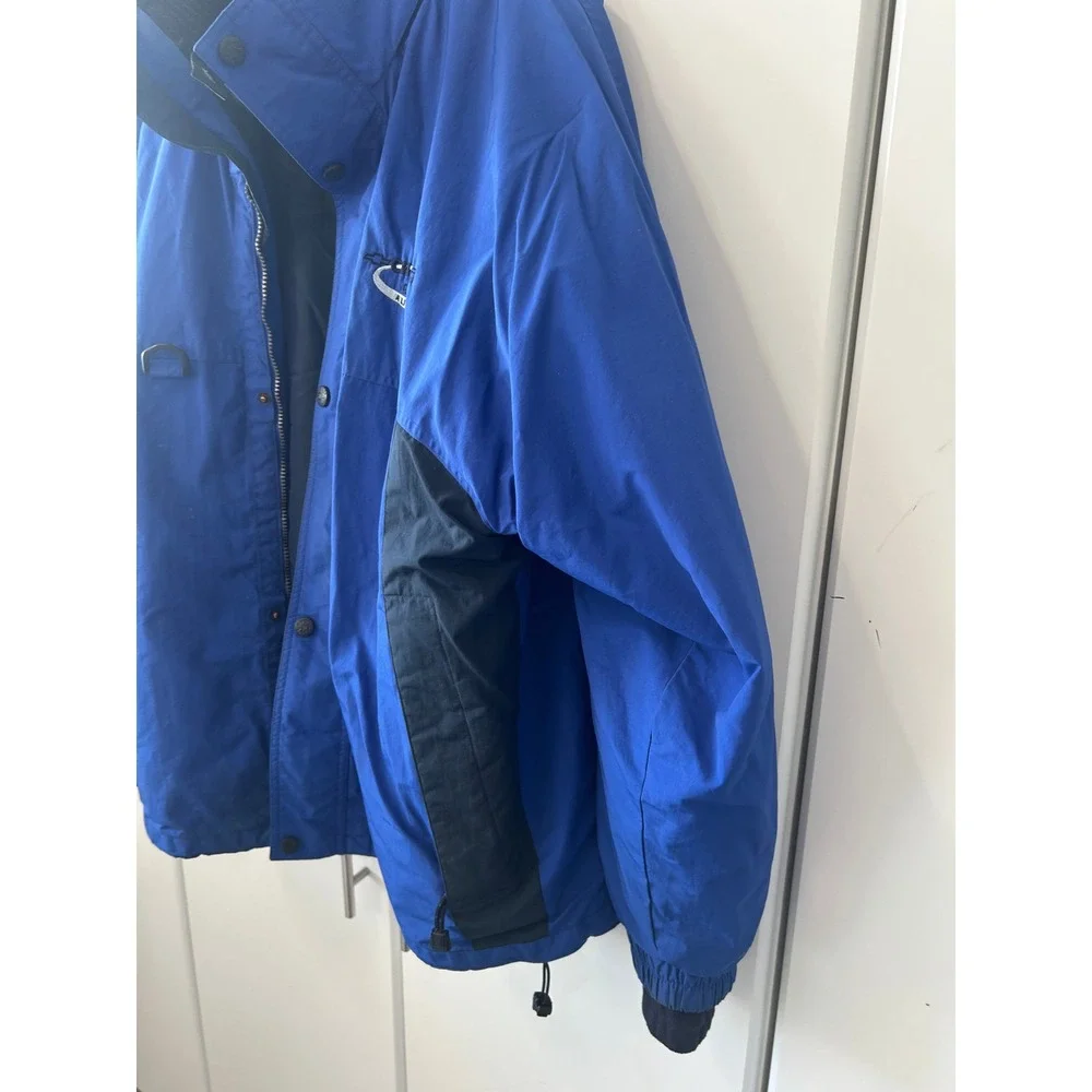 North End All Climate Wear Jacket Mens‎ Large Blue Chevrolet Boise Embroidered